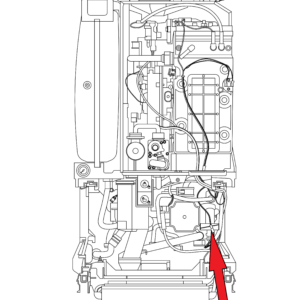 87186828390 - WORCESTER - Greenstar 8000 Life Combi - Greenstar Life GR8300IW 30C NG - Diverter Motor Valve, Only